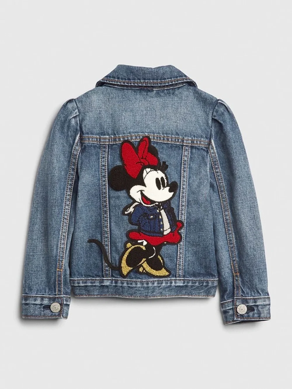 Gap × Disney Toddler Minnie Mouse Icon Denim Jacket